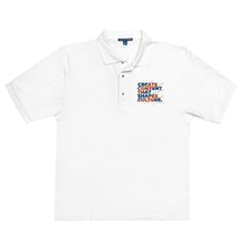 Load image into Gallery viewer, &#39;Create Content That Shapes Culture&#39; Embroidered Men&#39;s Polo

